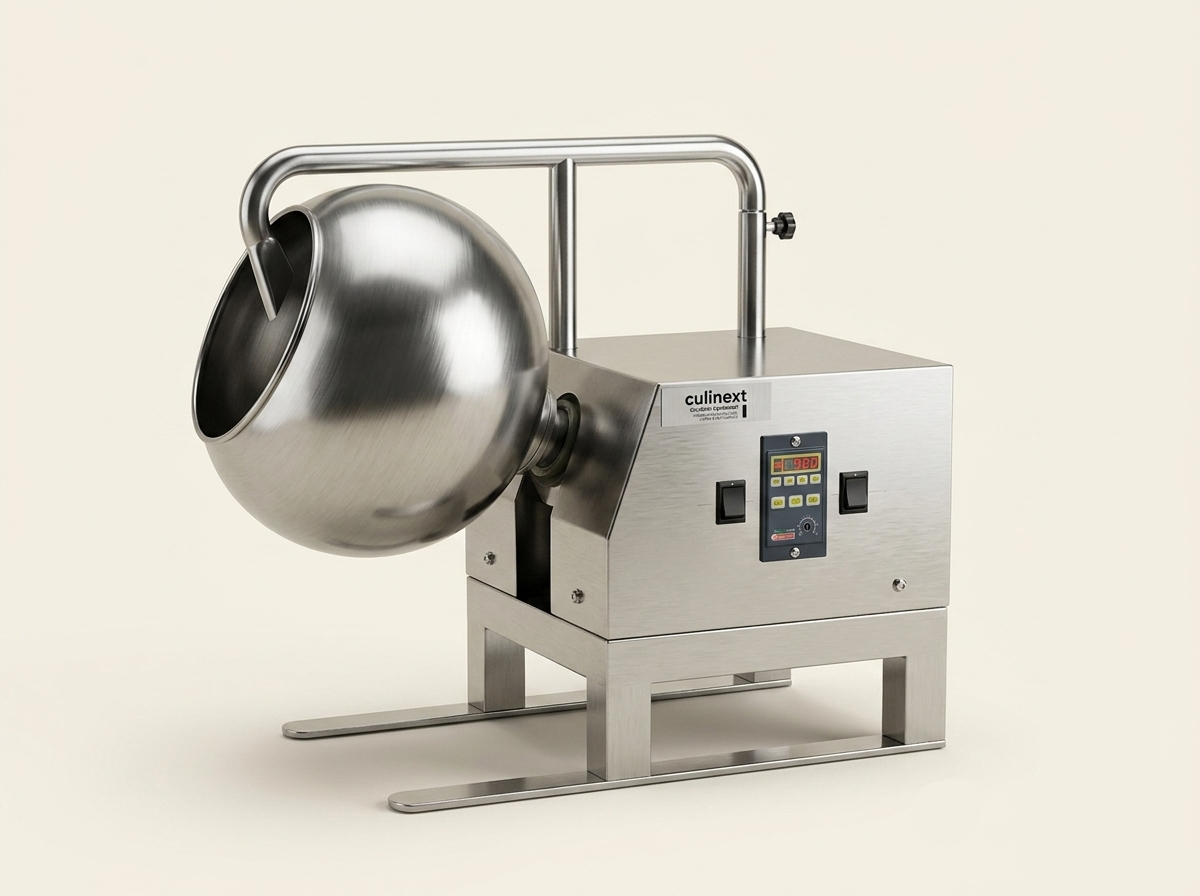 Culinext ChocoPan 1-foot standard chocolate panning machine
