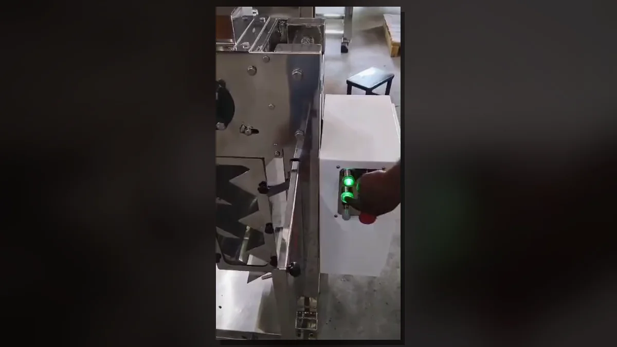 Culinext cocoa bean cracker and winnower working demonstration