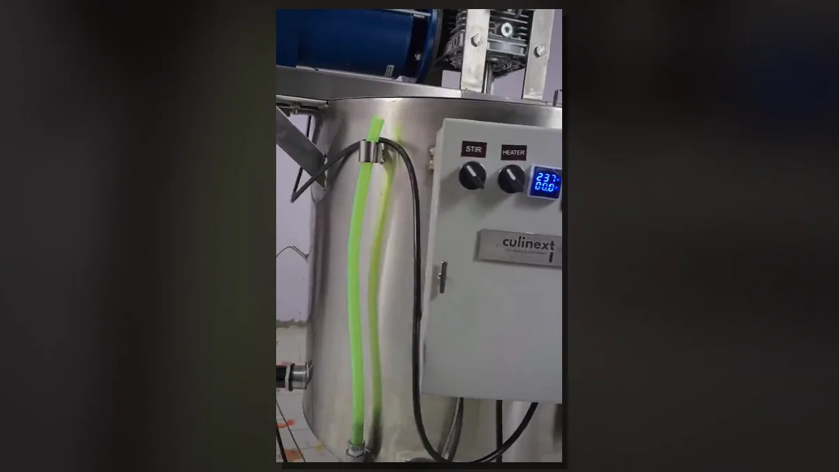 Culinext chocolate ball mill working demonstration