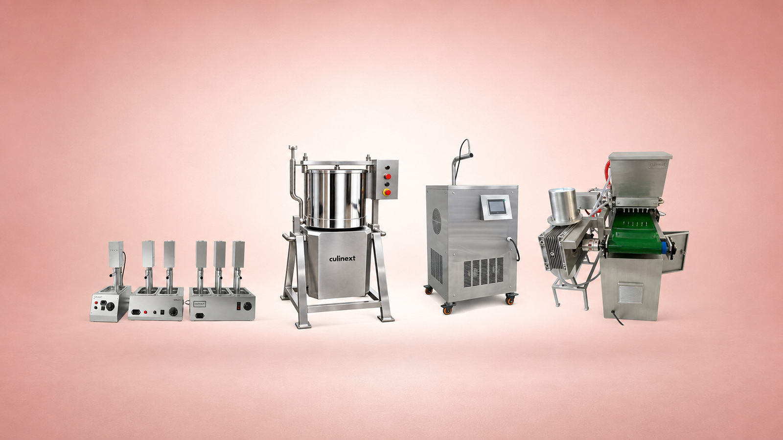 Culinext chocolate machinery for a small chocolate production setup in India