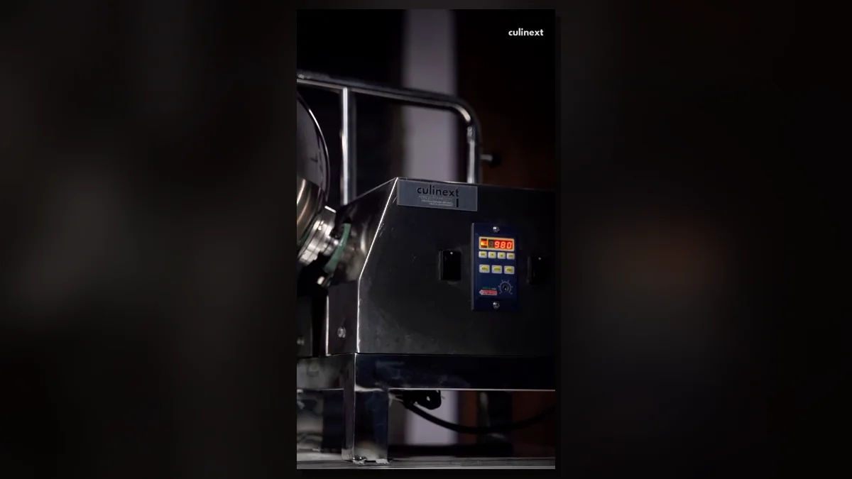 Culinext ChocoPan panning machine showcase