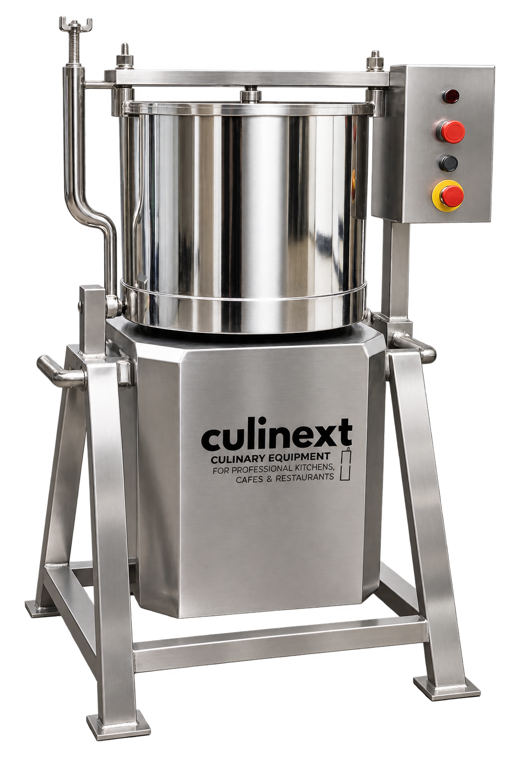 Culinext Chocolate Melanger with stainless-steel tilting drum