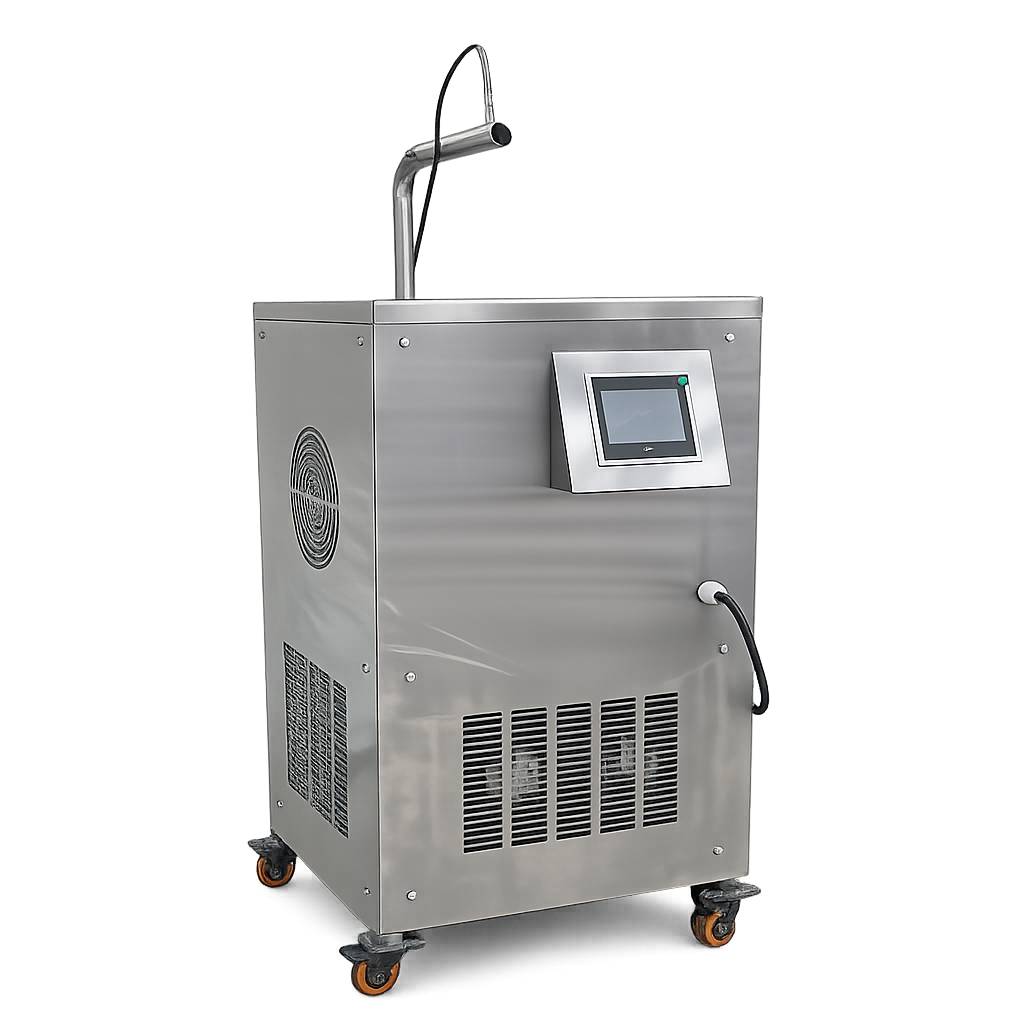ontinuous chocolate tempering machine ensuring smooth texture and glossy finish for professional confectionery production - eCOM