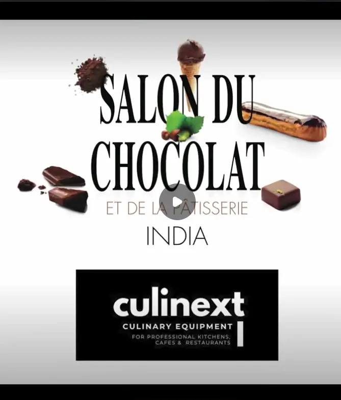 Culinext at Salon du Chocolat India Instagram Reel poster